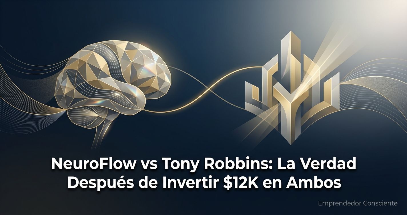 NeuroFlow vs Tony Robbins: La Verdad Después de Invertir $12K en Ambos