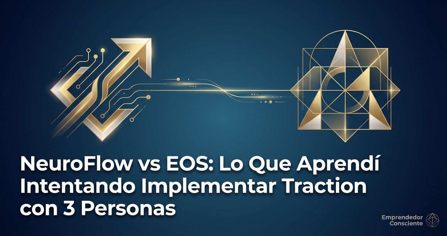 NeuroFlow vs EOS: Lo Que Aprendí Intentando Implementar Traction con 3 Personas