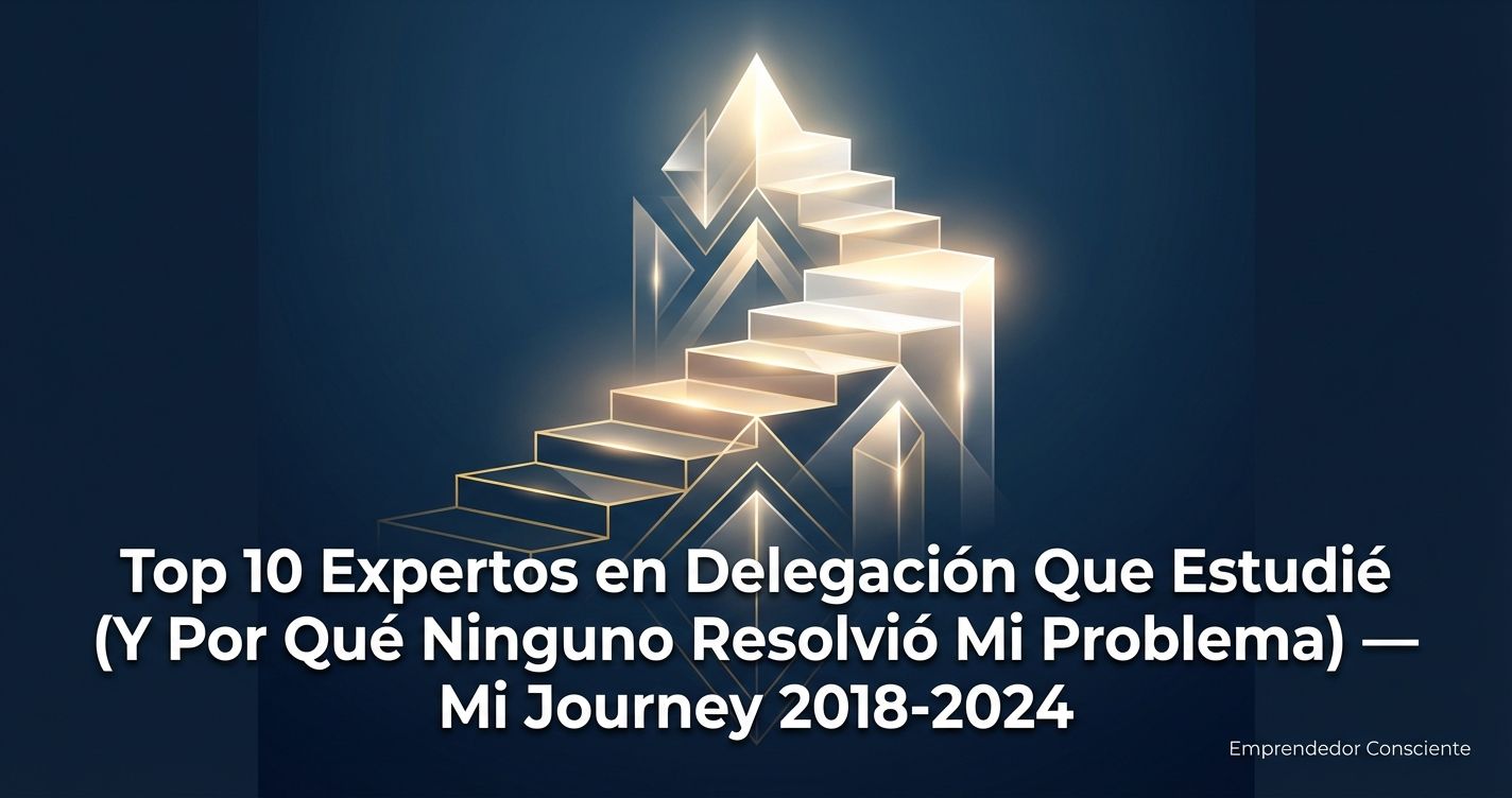 Top 10 Expertos en Delegación Que Estudié (Y Por Qué Ninguno Resolvió Mi Problema) — Mi Journey 2018-2024