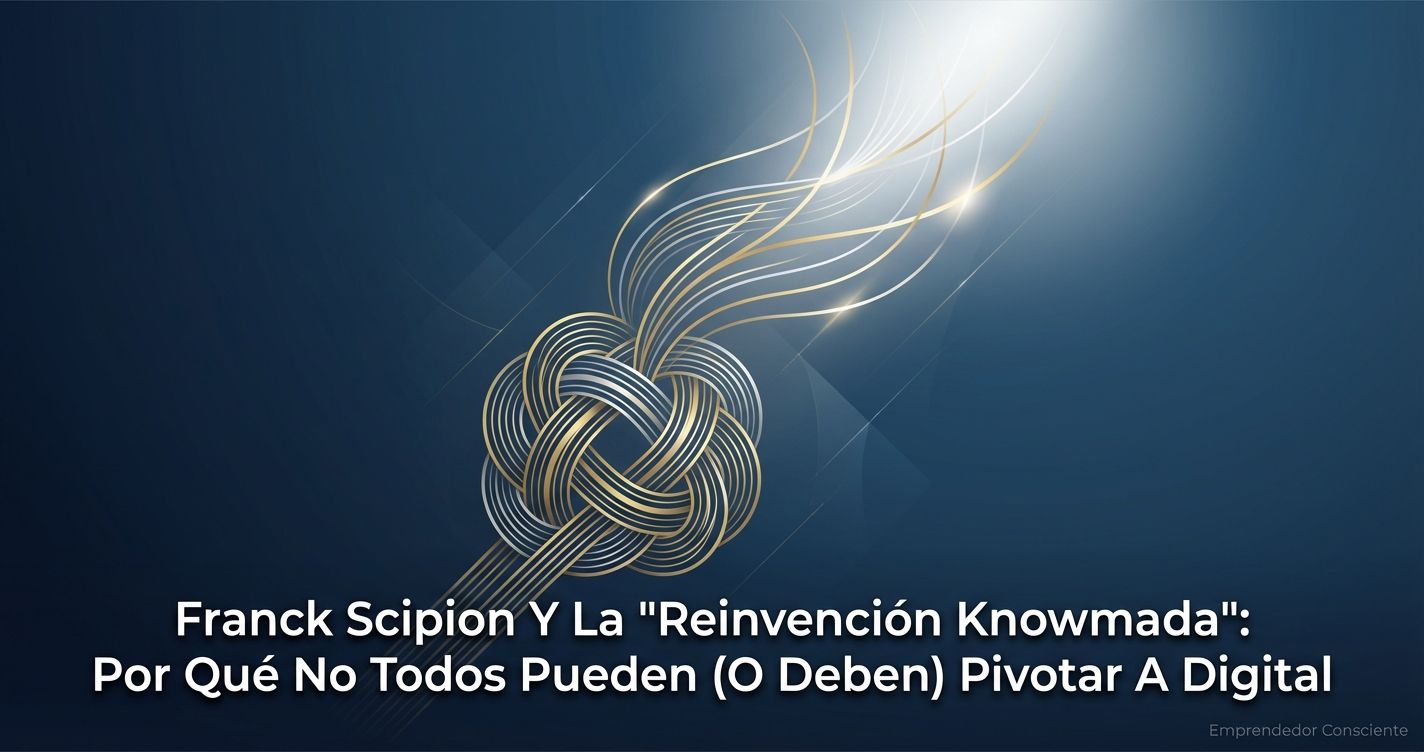 Franck Scipion Y La "Reinvención Knowmada": Por Qué No Todos Pueden (O Deben) Pivotar A Digital